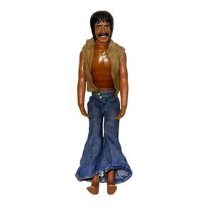 Vintage 1976 Mego Sonny Bono Doll Bendable Poseable Figure